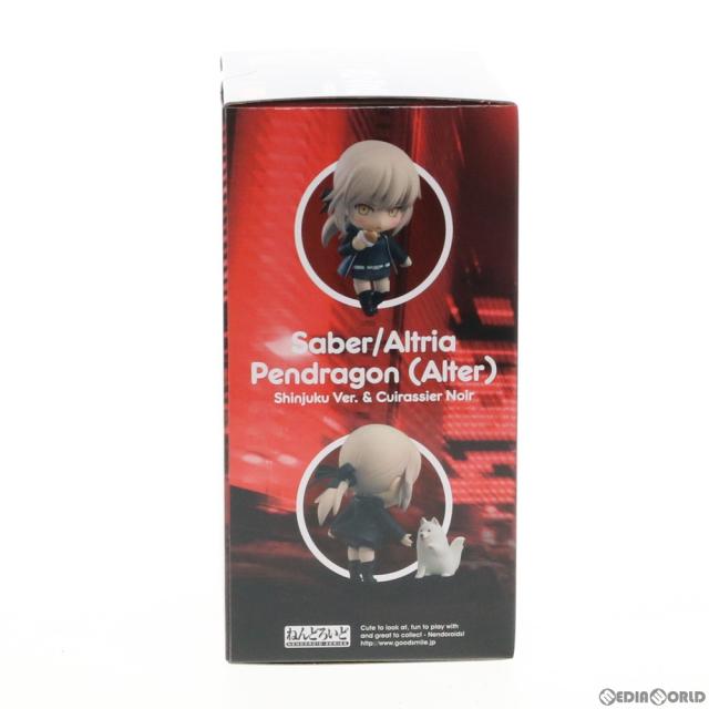 【中古即納】[FIG] ねんどろいど 1142-DX セイバー/アルトリア・ペンドラゴン〔オルタ〕新宿Ver. キュイラッシェ・ノワール Fate/Grand Order(フェイト/グランドオーダー) 完成品 フィギュア グッドスマイルカンパニー(20191117)