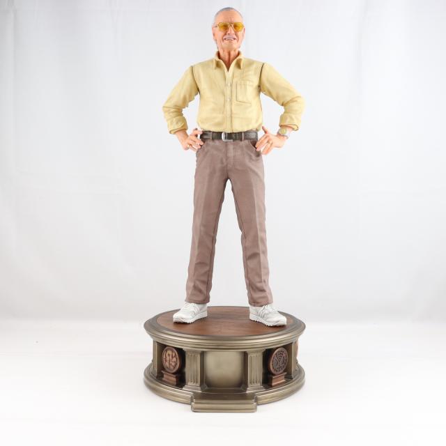 【中古即納】[FIG] レガシーレプリカ・シリーズ スタン・リー 1/4 完成品 スタチュー フィギュア アイアンスタジオ/ホットトイズ(20210930)_4
