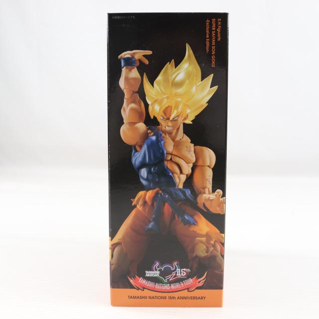 【中古即納】[FIG] TAMASHII NATIONS WORLD TOUR限定 S.H.Figuarts(フィギュアーツ) スーパーサイヤ人孫悟空-Exlusive Edition- ドラゴンボールZ 完成品 可動フィギュア バンダイスピリッツ(20230428)_1