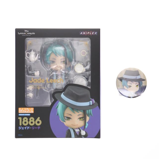 【中古即納】[FIG] GOODSMILE ONLINE SHOP ANIPLEX+限定特典付属 ねんどろいど 1886 ジェイド・リーチ ディズニー ツイステッドワンダーランド 完成品 可動フィギュア アニプレックス(20221231)