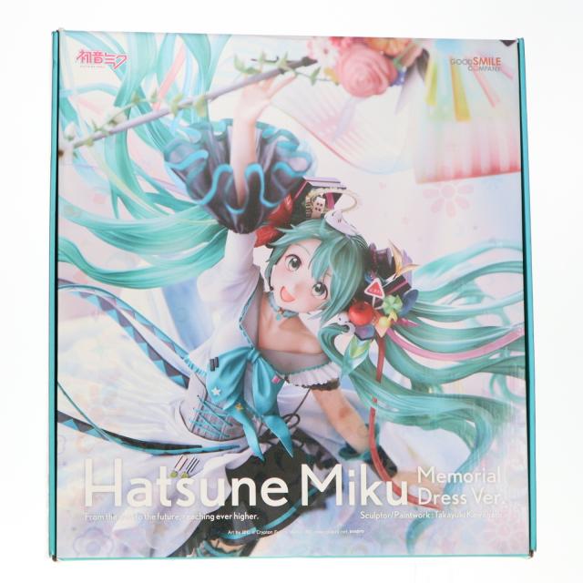 【中古即納】[FIG] 初音ミク Memorial Dress Ver. キャラクター・ボーカル・シリーズ01 初音ミク 1/7 完成品 フィギュア グッドスマイルカンパニー(20211022)