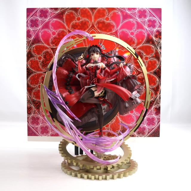 【中古即納】[FIG] 公式通販 Amazon限定特典 SHIBUYA SCRAMBLE FIGURE 時崎狂三(ときさくくるみ) - Pigeon Blood Ruby Dress Ver. - デート・ア・バレット 1/7 完成品 フィギュア eStream/アルファサテライト(20211130)_4