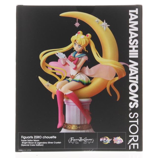 【中古即納】[FIG] TAMASHII NATIONS STORE限定 Figuarts Zero chouette スーパーセーラームーン-Bright Moon Legendary Silver Crystal-[Special Color Edition] 美少女戦士セーラームーンシリーズ 完成品 フィギュア バンダイスピリッツ(20240126)