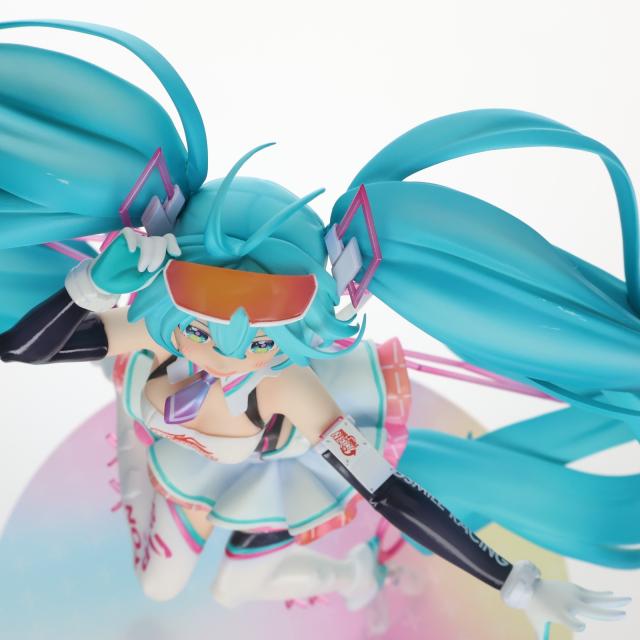 【中古即納】[FIG] GOODSMILE ONLINE SHOP限定 レーシングミク 2021Ver. 初音ミク GTプロジェクト 1/7 完成品 フィギュア グッドスマイルカンパニー(20221231)_9