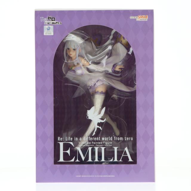 【中古即納】[FIG] エミリア Re:ゼロから始める異世界生活 1/7 完成品 フィギュア グッドスマイルカンパニー(20190609)