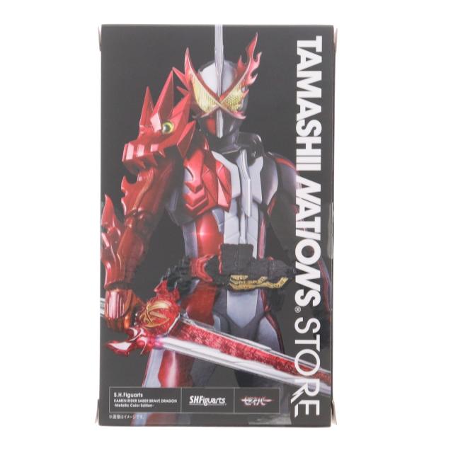 【中古即納】[FIG] 魂ウェブ商店限定 S.H.Figuarts(フィギュアーツ) 仮面ライダーセイバー ブレイブドラゴン -Metallic Color Edition- 仮面ライダーセイバー 完成品 可動フィギュア バンダイスピリッツ(20240816)