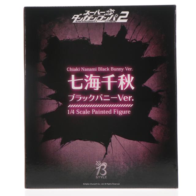 【中古即納】[FIG] B-style 七海千秋(ななみちあき) ブラックバニーVer. スーパーダンガンロンパ2 さよなら絶望学園 1/4 完成品 フィギュア FREEing(フリーイング)(20231221)