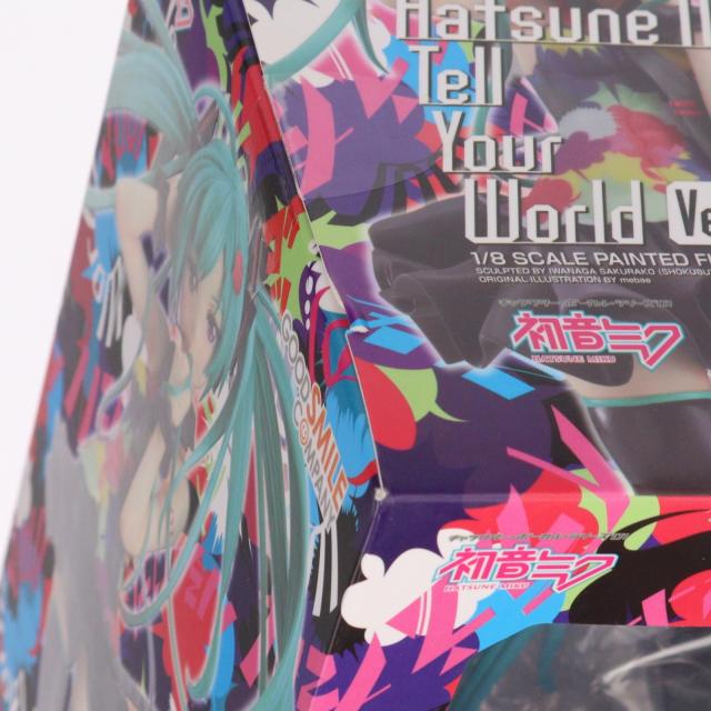 【中古即納】[FIG] 初音ミク Tell Your World Ver. キャラクター・ボーカル・シリーズ01 初音ミク 1/8 完成品 フィギュア グッドスマイルカンパニー(20150523)_2