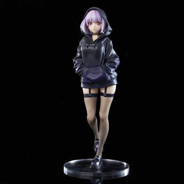 【中古即納】[FIG] ZOZO BLACK COLLECTION 新条アカネ(しんじょうあかね) グリッドマンユニバース 完成品 フィギュア ユニオンクリエイティブ(20250430)_1