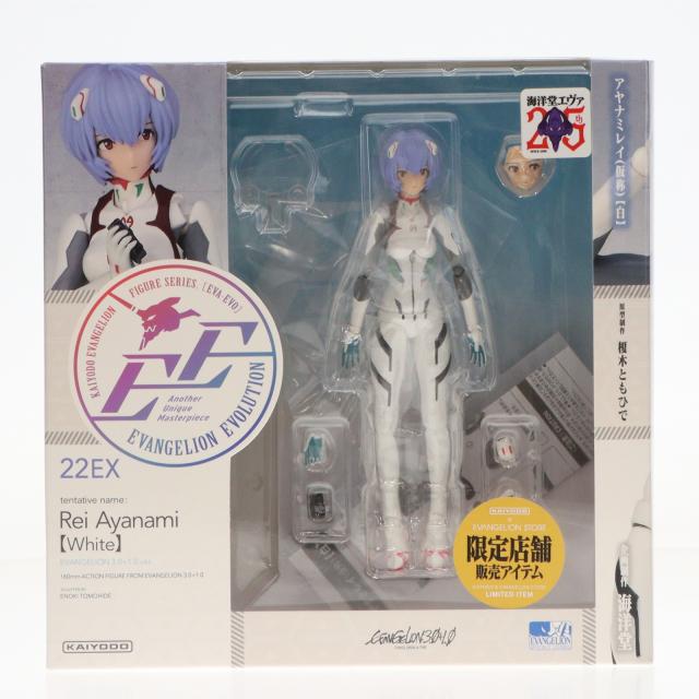 【中古即納】[FIG] EVANGELION EVOLUTION EV-022EX アヤナミレイ(仮称)【白】 シン・エヴァンゲリオン劇場版 完成品 可動フィギュア EVANGELION STORE 海洋堂限定 海洋堂(20210831)