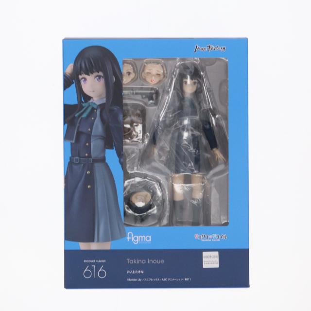 【中古即納】[FIG] figma(フィグマ) 616 井ノ上たきな(いのうえたきな) リコリス・リコイル 完成品 可動フィギュア Amazon あみあみ アニメイト限定 マックスファクトリー(20240630)