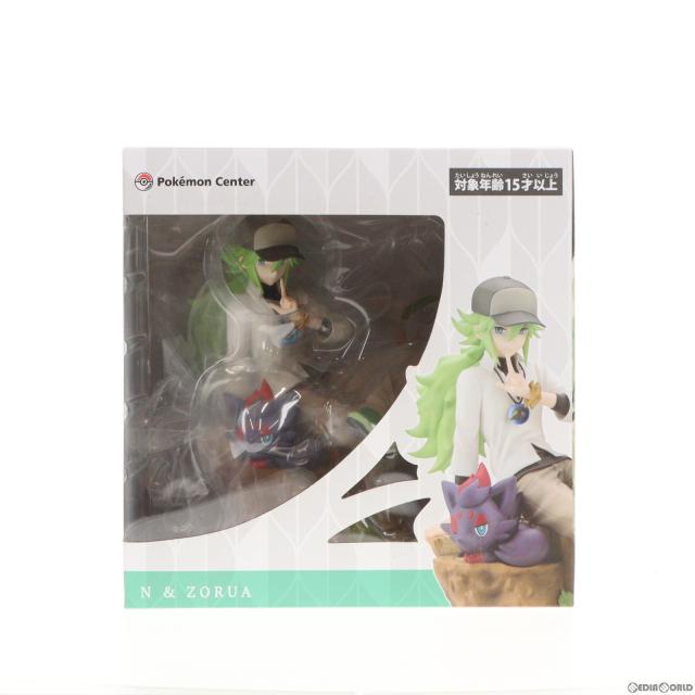 【中古即納】[FIG] ポケモンセンター限定 N ゾロア ポケットモンスター ブラック・ホワイト 1/8 完成品 フィギュア ポケモン/コトブキヤ(20210930)