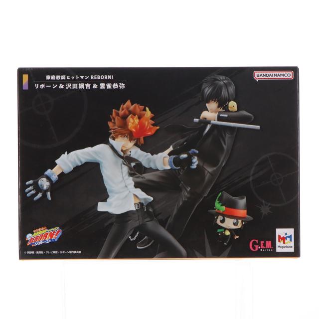 【中古即納】[FIG] (再販) G.E.M.シリーズ 沢田綱吉 雲雀恭弥 リボーンセット(さわだつなよし ひばりきょうや) 家庭教師ヒットマンREBORN!(リボーン) 完成品 フィギュア 一部店舗 オンラインショップ限定 メガハウス(20260129)