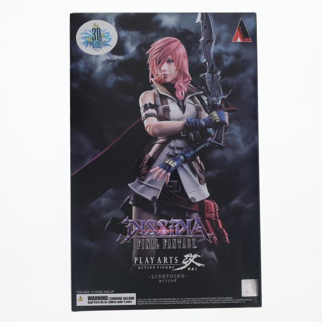 【中古即納】[FIG] PLAY ARTS改(プレイアーツ改) ライトニング DISSIDIA FINAL FANTASY(ディシディア ファイナルファンタジー) 完成品 可動フィギュア スクウェア・エニックス(20180112)