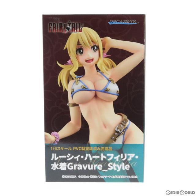 【中古即納】[FIG] ルーシィ・ハートフィリア・水着Gravure_Style FAIRY TAIL(フェアリーテイル) 1/6 完成品 フィギュア オルカトイズ(20191123)_1