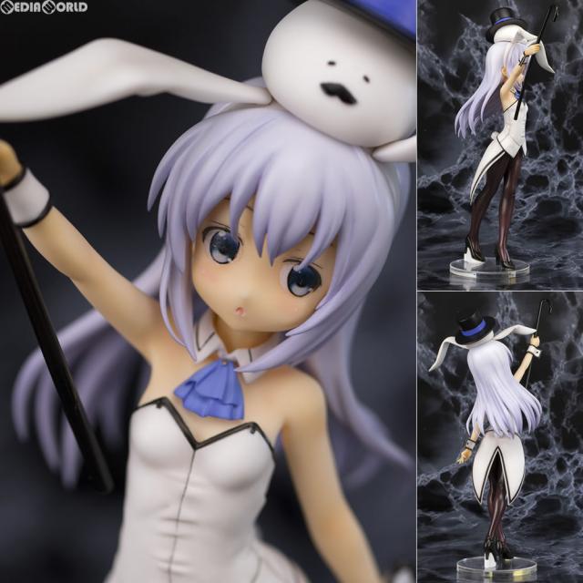 【中古即納】[FIG] チノ ご注文はうさぎですか〜〜 1/8 完成品 フィギュア PULCHRA(プルクラ)(20170129)