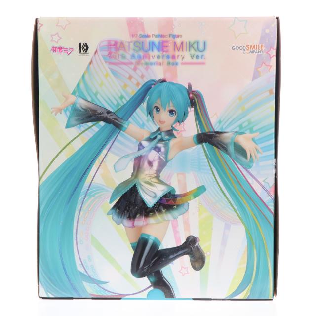 【中古即納】[FIG] 初音ミク 10th Anniversary Ver. Memorial Box キャラクター・ボーカル・シリーズ01 初音ミク 1/7 完成品 フィギュア 書籍 グッドスマイルカンパニー(20190526)