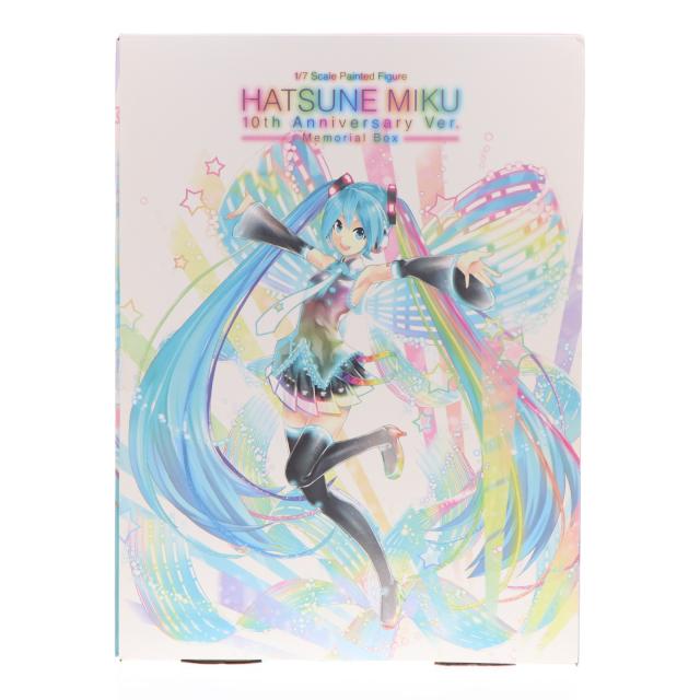 【中古即納】[FIG] 初音ミク 10th Anniversary Ver. Memorial Box キャラクター・ボーカル・シリーズ01 初音ミク 1/7 完成品 フィギュア 書籍 グッドスマイルカンパニー(20190526)_1