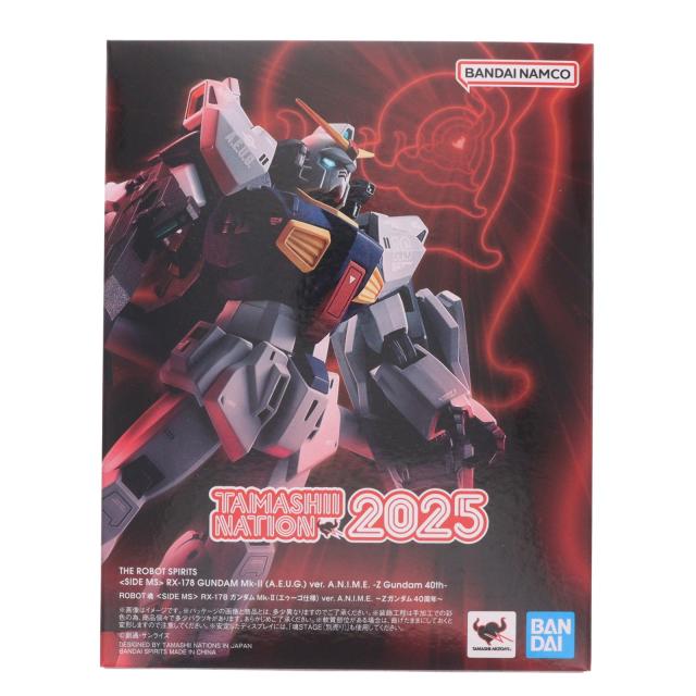 【中古即納】[FIG] スリーブ ブックレット付属 魂ウェブ商店限定 ROBOT魂(SIDE MS) RX-178 ガンダムMk-II(エゥーゴ仕様) ver. A.N.I.M.E. -Zガンダム40周年- 機動戦士Zガンダム 完成品 可動フィギュア バンダイスピリッツ(20251112)