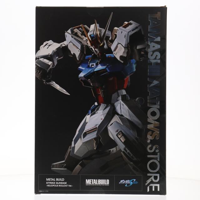 【中古即納】[FIG] 魂ストア限定 METAL BUILD ストライクガンダム -ヘリオポリス ロールアウト Ver.- 機動戦士ガンダムSEED(シード) 完成品 可動フィギュア バンダイスピリッツ(20220728)_2