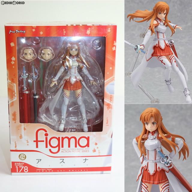 【中古即納】[FIG] (再販) figma(フィグマ) 178 アスナ ソードアート・オンライン(SAO) 完成品 可動フィギュア マックスファクトリー(20150701)