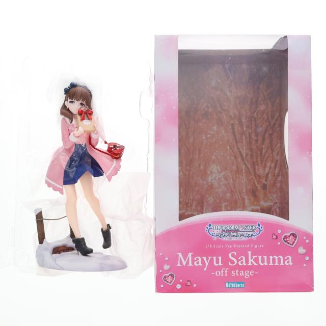 【中古即納】[FIG] 佐久間まゆ-off stage-(さくままゆ) アイドルマスター シンデレラガールズ 1/8 完成品 フィギュア コトブキヤショップ アソビストア限定(PV043) コトブキヤ(20230725)