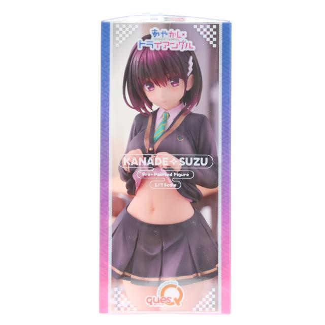 【中古即納】[FIG] 花奏すず(かなですず) あやかしトライアングル 1/7 完成品 フィギュア キューズQ(20250531)_1