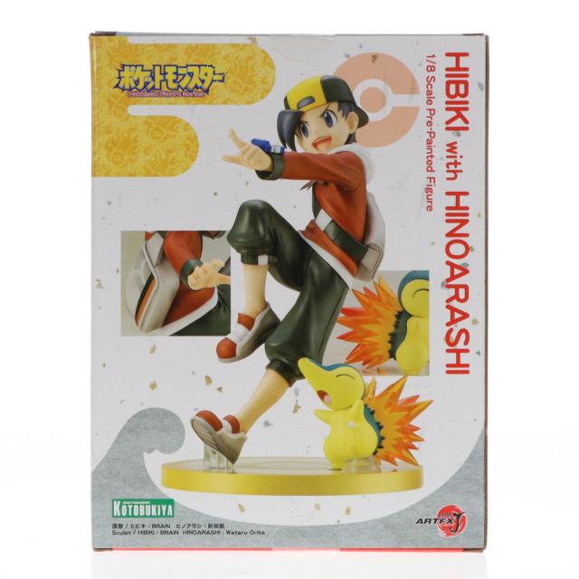 【中古即納】[FIG] ARTFX J ヒビキ with ヒノアラシ ポケットモンスター 1/8 完成品 フィギュア(PP759) コトブキヤ(20190525)_2