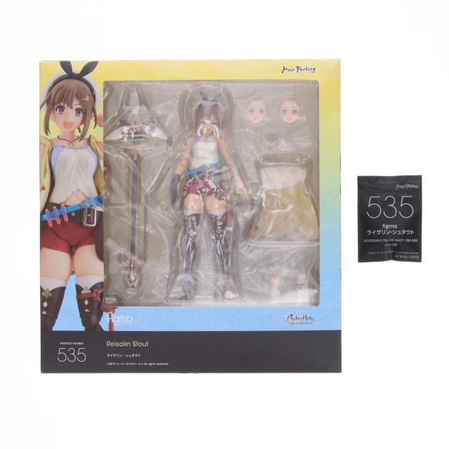 【中古即納】[FIG] GOODSMILE ONLINE SHOP限定特典付属 figma(フィグマ) 535 ライザリン・シュタウト ライザのアトリエ 〜常闇の女王と秘密の隠れ家〜 完成品 可動フィギュア マックスファクトリー(20220901)