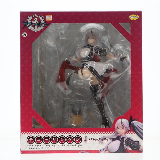 【中古即納】[FIG] テューリンゲン 月下の大掃除 アズールレーン 1/7 完成品 フィギュア 一部店舗 オンラインショップ限定 Phat!(ファット・カンパニー)(20260131)