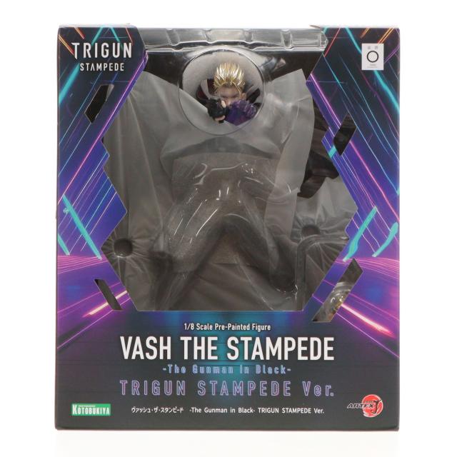 【中古即納】[FIG] ARTFX J ヴァッシュ・ザ・スタンピード -The Gunman in Black- TRIGUN STAMPEDE(トライガン・スタンピード) Ver. 1/8 完成品 フィギュア TOHO animation STORE コトブキヤショップ限定(PV272) コトブキヤ(20250616)