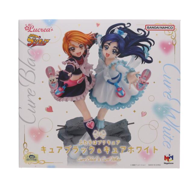 【中古即納】[FIG] Lucrea(ルクリア) キュアブラック キュアホワイト ふたりはプリキュア 完成品 フィギュア プレミアムバンダイ 一部流通限定 メガハウス(20250325)