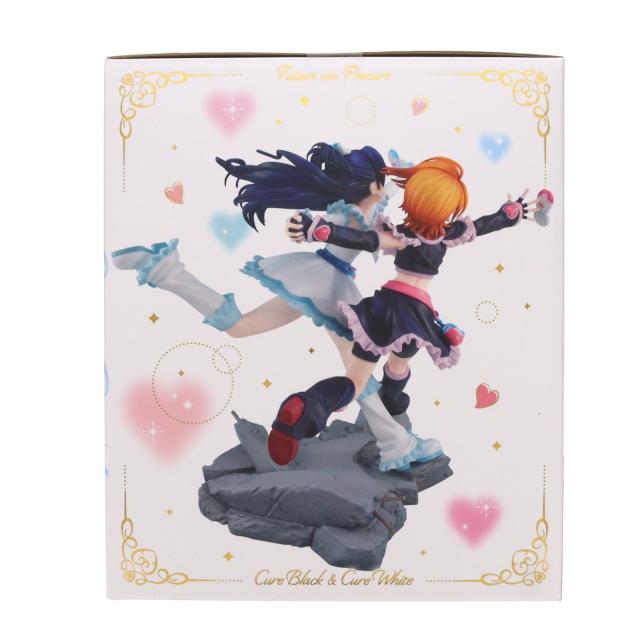 【中古即納】[FIG] Lucrea(ルクリア) キュアブラック キュアホワイト ふたりはプリキュア 完成品 フィギュア プレミアムバンダイ 一部流通限定 メガハウス(20250325)_1