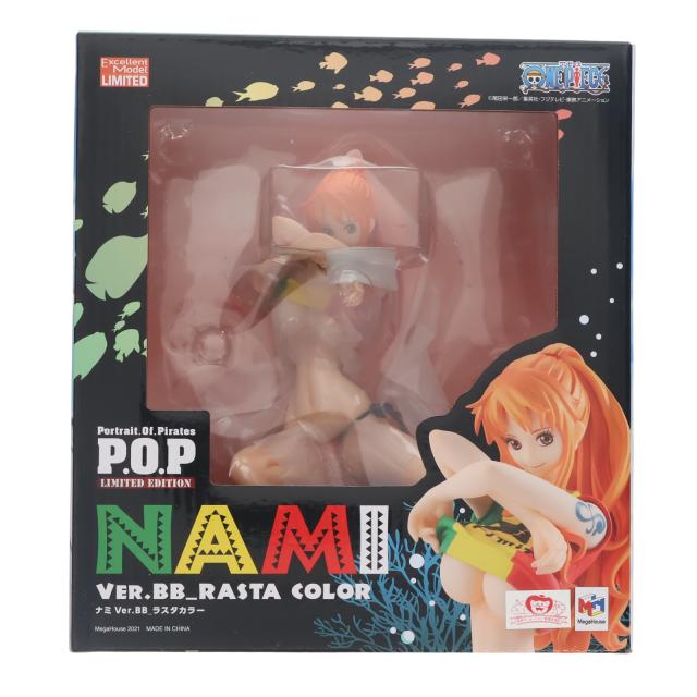 【中古即納】[FIG] Portrait.Of.Pirates P.O.P ナミ Ver.BB_Rasta color 衣装『LIMITED EDITION』 ONE PIECE(衣装) 為し遂げる品 図形 メガトレショップ オンライン販売店押さえる メガハウス(20210131)