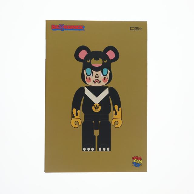 【中古即納】[FIG] BE@RBRICK(ベアブリック) X KENNYSWORK MOLLY(モリー) BEAR 100%   400% 完成品 可動フィギュア メディコム・トイ(20181231)