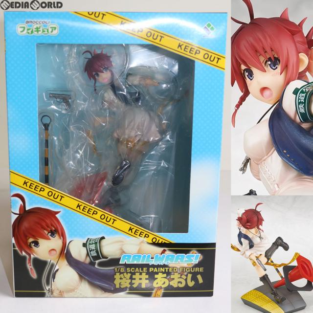 【中古即納】[FIG] 桜井あおい RAIL WARS!(レールウォーズ) 1/8 完成品 フィギュア ブロッコリー(20161224)
