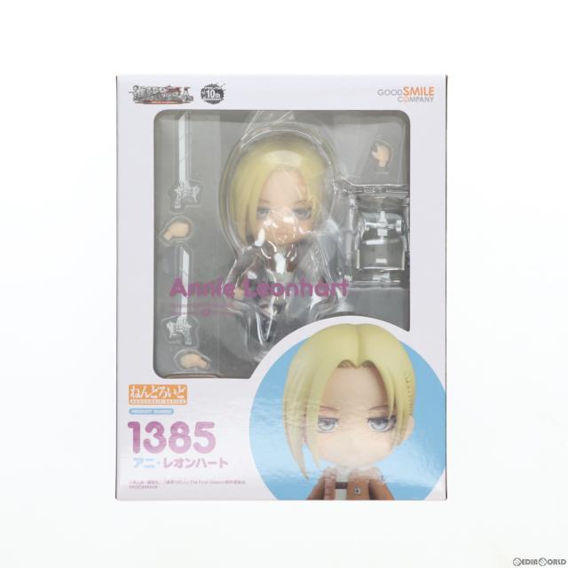 【中古即納】[FIG] GOODSMILE ONLINE SHOP押さえる ねんどろいど 1385 アニ・レオンハート 突進の巨大な生物 為し遂げる品 モビール図形 グッドスマイルカンパニー(20230731)