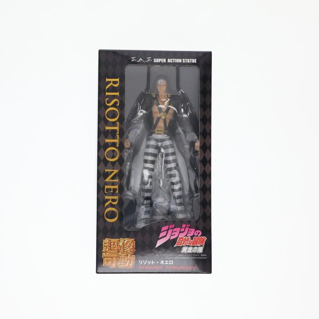 【中古即納】[FIG] MEDICOS ONLINE SHOP限定特典付属 超像可動 リゾット・ネエロ(荒木飛呂彦指定カラー) ジョジョの奇妙な冒険 第五部 黄金の風 完成品 可動フィギュア メディコス・エンタテインメント(20220601)