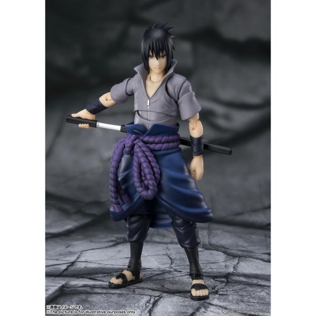 【中古即納】[FIG] S.H.Figuarts(フィギュアーツ) うちはサスケ -全ての憎しみを背負う者- NARUTO-ナルト- 疾風伝 完成品 可動フィギュア バンダイスピリッツ(20220618)