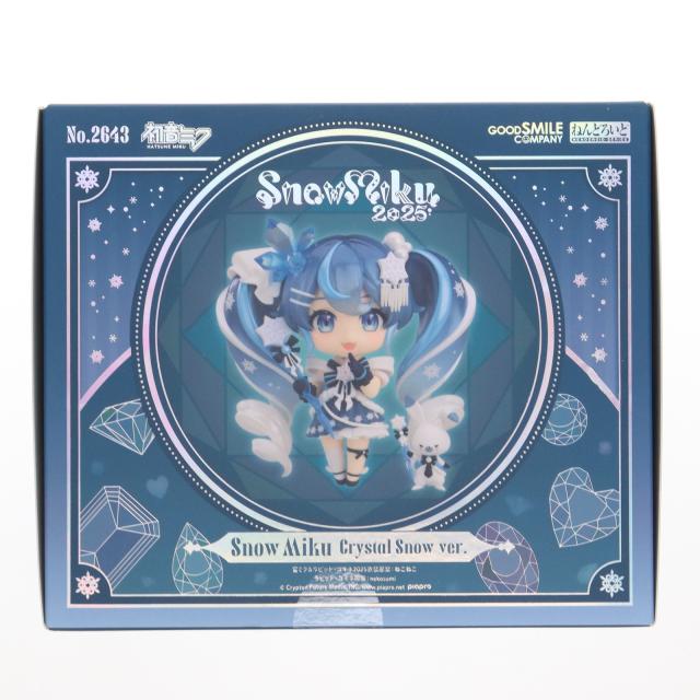 【中古即納】[FIG] ねんどろいど 2643 雪ミク Crystal Snow Ver. キャラクター・ボーカル・シリーズ 01 初音ミク 完成品 可動フィギュア ワンダーフェスティバル2025冬 SNOW MIKU 2025限定 グッドスマイルカンパニー(20250208)