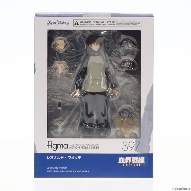 【中古即納】[FIG] figma(フィグマ) 397 レオナルド・ウォッチ 血界戦線   BEYOND(ビヨンド) 完成品 可動フィギュア マックスファクトリー(20181031)