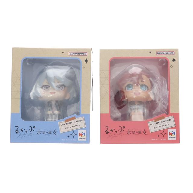 【中古即納】[FIG] プレミアムバンダイ限定特典無し るかっぷ スレッタ・マーキュリー ミオリネ・レンブランセット 機動戦士ガンダム 水星の魔女 完成品 フィギュア メガハウス(20231128)