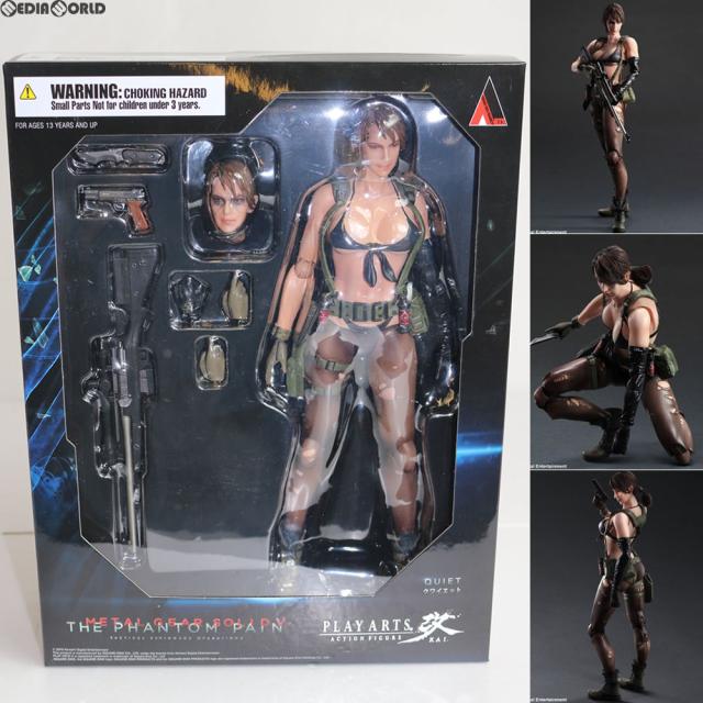 【中古即納】[FIG] PLAY ARTS改(プレイアーツ改) クワイエット METAL GEAR SOLID V(メタルギア・ソリッド 5) 完成品 可動フィギュア スクウェア・エニックス(20150510)