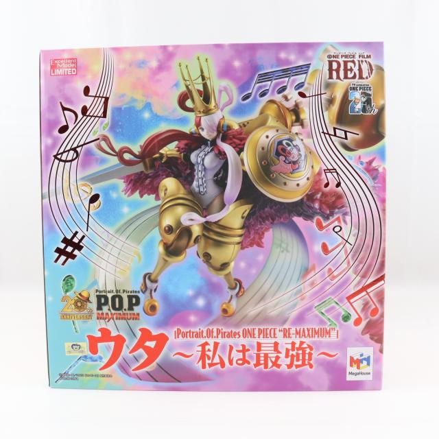 【中古即納】[FIG] Portrait.Of.Pirates P.O.P RE-MAXIMUM ウタ 〜私は最強〜 ONE PIECE(ワンピース) 完成品 フィギュア プレミアムバンダイ オンラインショップ限定 メガハウス(20240731)