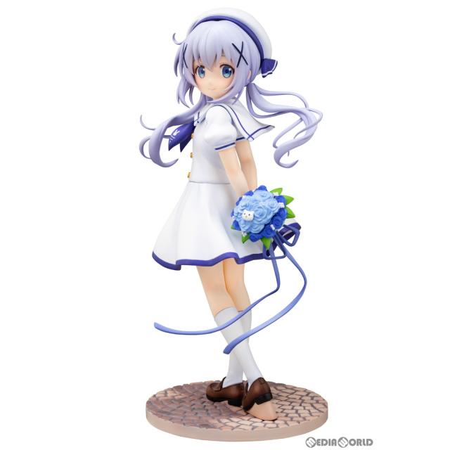【中古即納】[FIG] チノ(Summer Uniform) ご注文はうさぎですか〜〜 1/7 完成品 フィギュア(PF127) PLUM(プラム)(20200429)