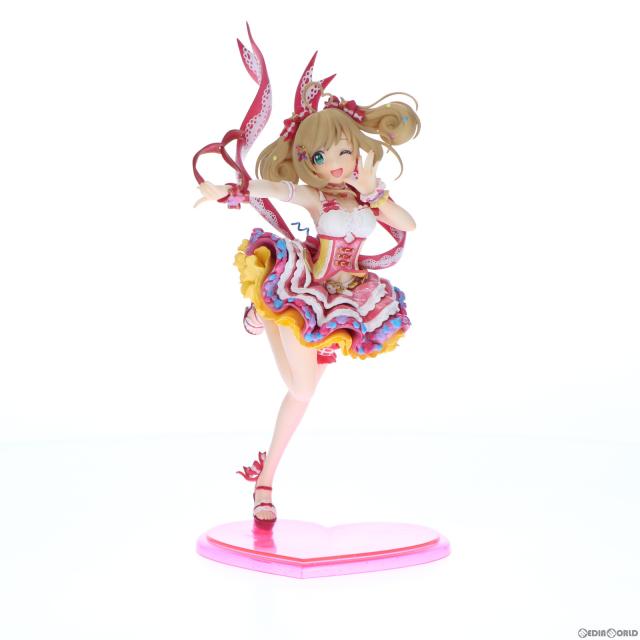 【中古即納】[FIG] 佐藤心(さとうしん) はぁとトゥハートver. 偶像御師匠さん シンデレラガールズ 1/8 為し遂げる品 図形(AMIF-CG-004) 大網(20191128)