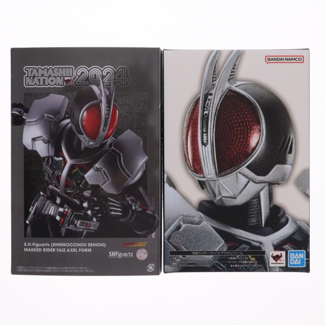 【中古即納】[FIG] S.H.Figuarts(フィギュアーツ) 真骨彫製法 仮面ライダーファイズ アクセルフォーム 仮面ライダー555(ファイズ) 完成品 可動フィギュア TAMASHII NATION 2024 魂ウェブ商店限定 バンダイスピリッツ(20241130)