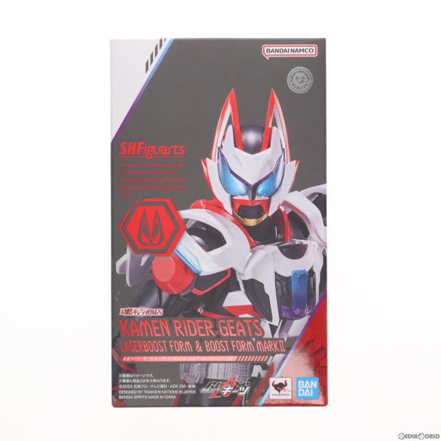 【中古即納】[FIG] 魂ウェブ商店限定 S.H.Figuarts(フィギュアーツ) 仮面ライダーギーツ レーザーブーストフォーム ブーストフォームマークII 完成品 可動フィギュア バンダイスピリッツ(20240215)