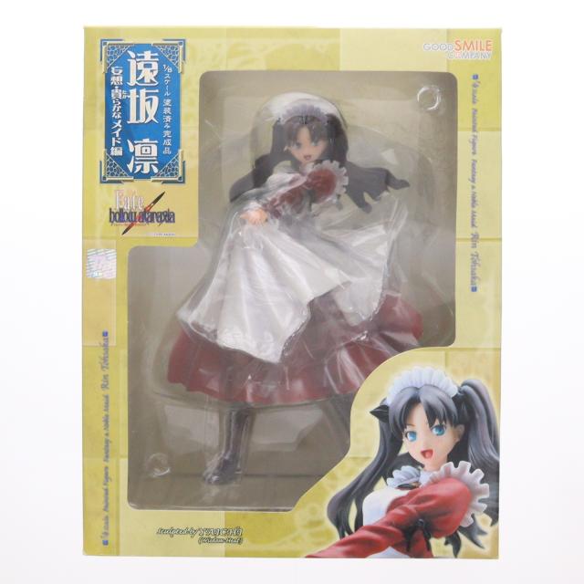 【中古即納】[FIG] 遠坂凛(とおさかりん) 〜妄想・貴らかなメイド編〜 Fate/hollow ataraxia 1/8 完成品 フィギュア グッドスマイルカンパニー(20070531)