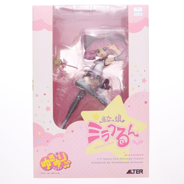 【中古即納】[FIG] 魔女っ娘ミラクるん(Mirakurun) ゆるゆり♪♪ 1/7 完成品 フィギュア アルター(20130410)